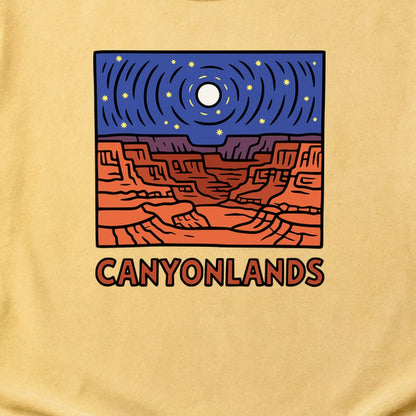 Canyonlands National Park at Night Cotton T-Shirt