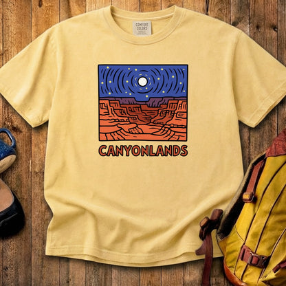 Canyonlands National Park at Night Cotton T-Shirt