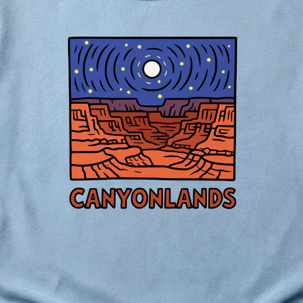 Canyonlands National Park at Night Cotton T-Shirt