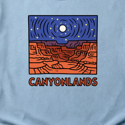Canyonlands National Park at Night Cotton T-Shirt
