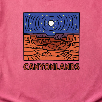 Canyonlands National Park at Night Cotton T-Shirt