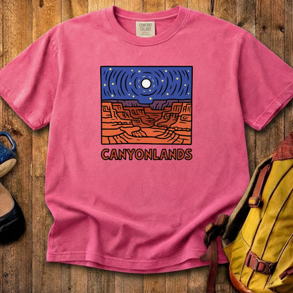 Canyonlands National Park at Night Cotton T-Shirt