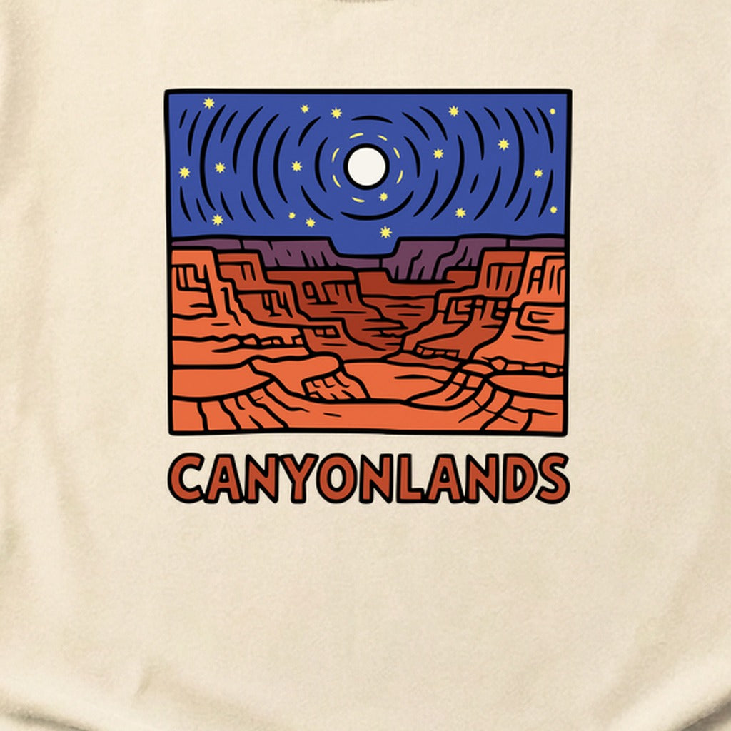 Canyonlands National Park at Night Cotton T-Shirt