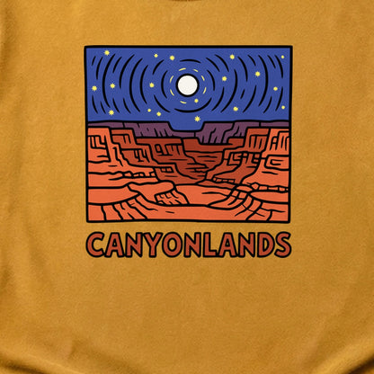 Canyonlands National Park at Night Cotton T-Shirt