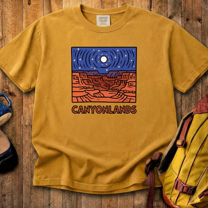 Canyonlands National Park at Night Cotton T-Shirt