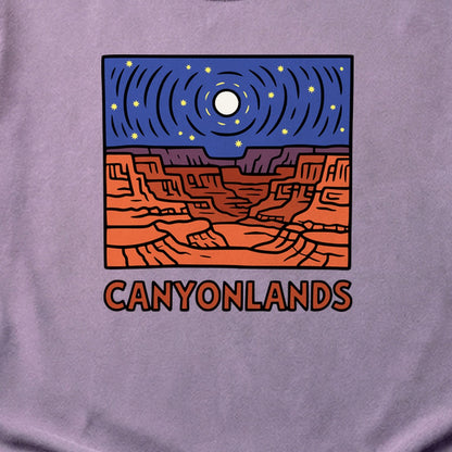 Canyonlands National Park at Night Cotton T-Shirt