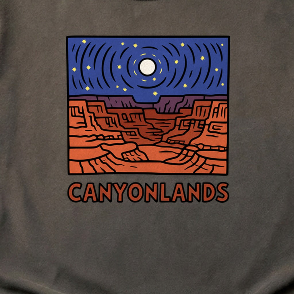 Canyonlands National Park at Night Cotton T-Shirt