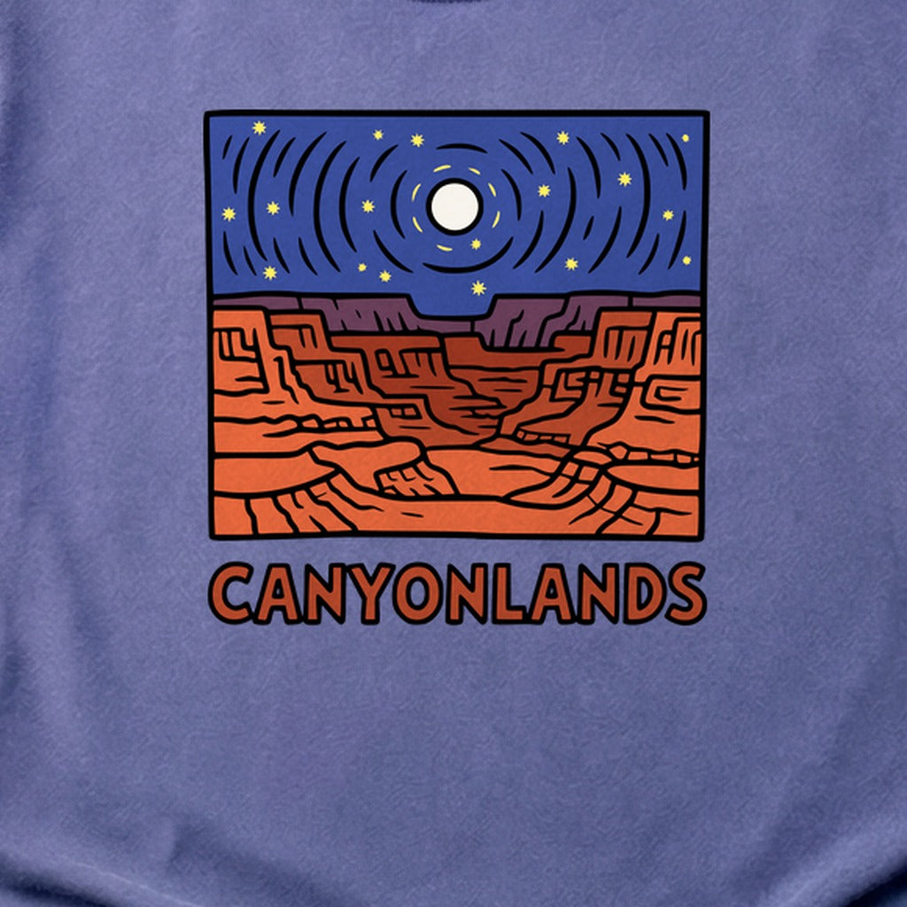 Canyonlands National Park at Night Cotton T-Shirt