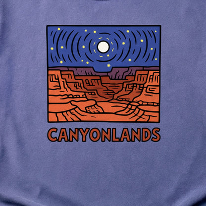 Canyonlands National Park at Night Cotton T-Shirt