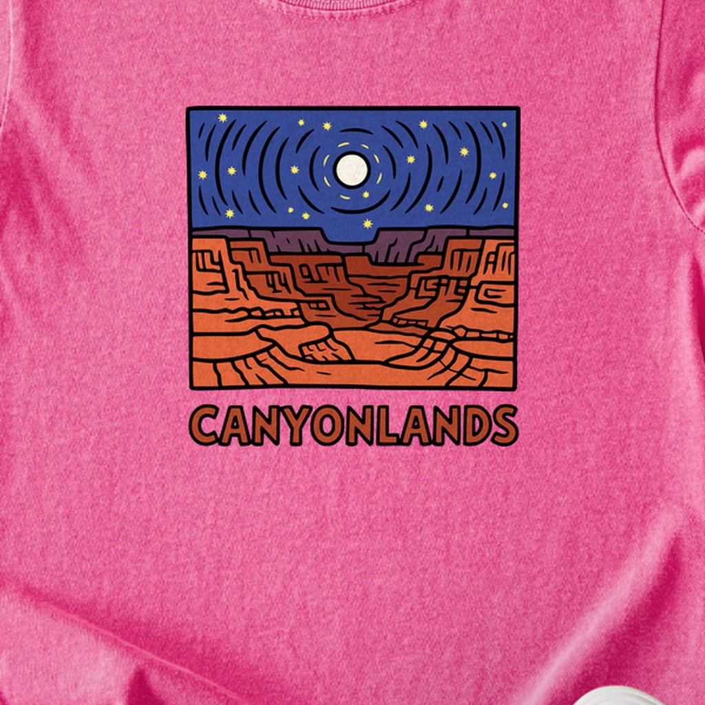 Canyonlands National Park at Night Kids Cotton T-Shirt