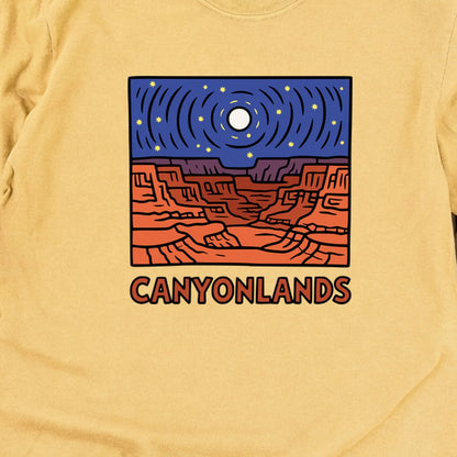 Canyonlands National Park at Night Cotton Long Sleeve