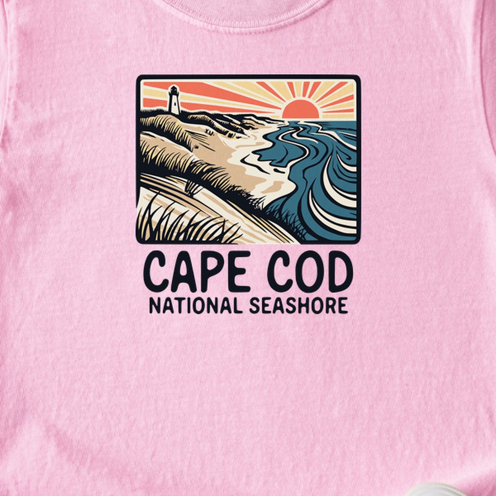 Cape Cod National Seashore Kids Cotton T-Shirt