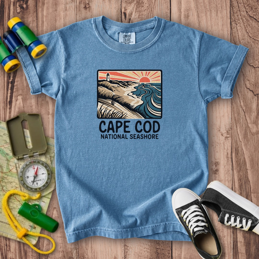 Cape Cod National Seashore Kids Cotton T-Shirt