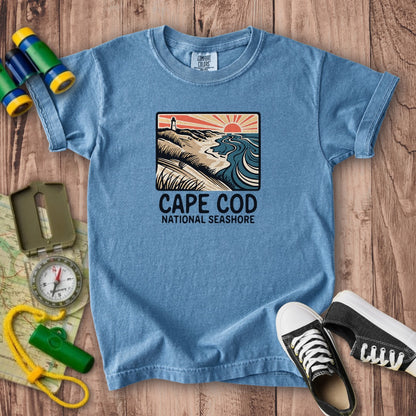 Cape Cod National Seashore Kids Cotton T-Shirt
