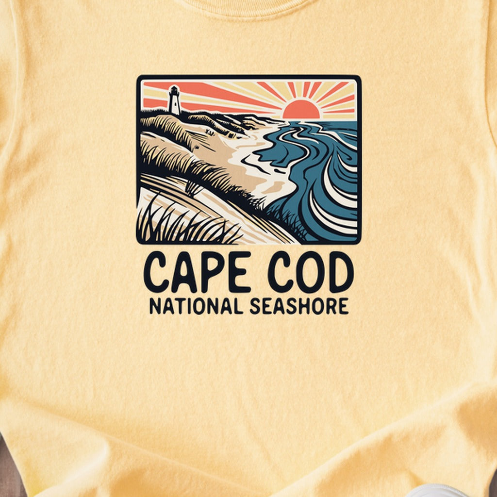 Cape Cod National Seashore Kids Cotton T-Shirt