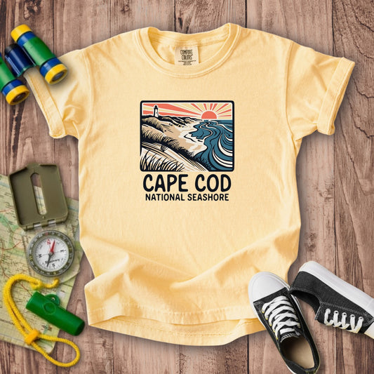 Cape Cod National Seashore Kids Cotton T-Shirt