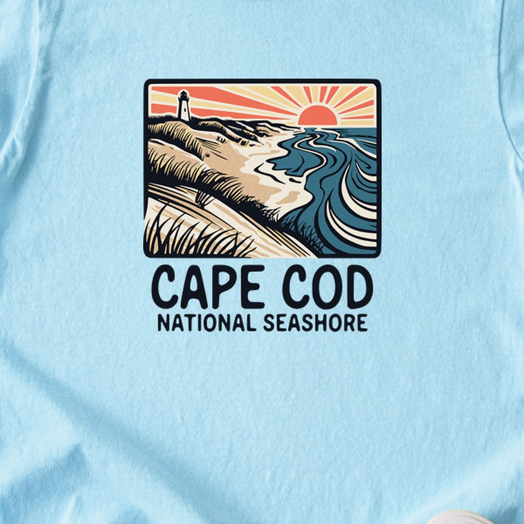 Cape Cod National Seashore Kids Cotton T-Shirt