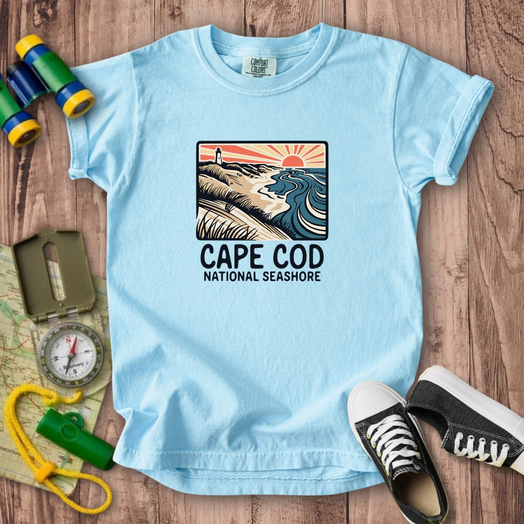 Cape Cod National Seashore Kids Cotton T-Shirt