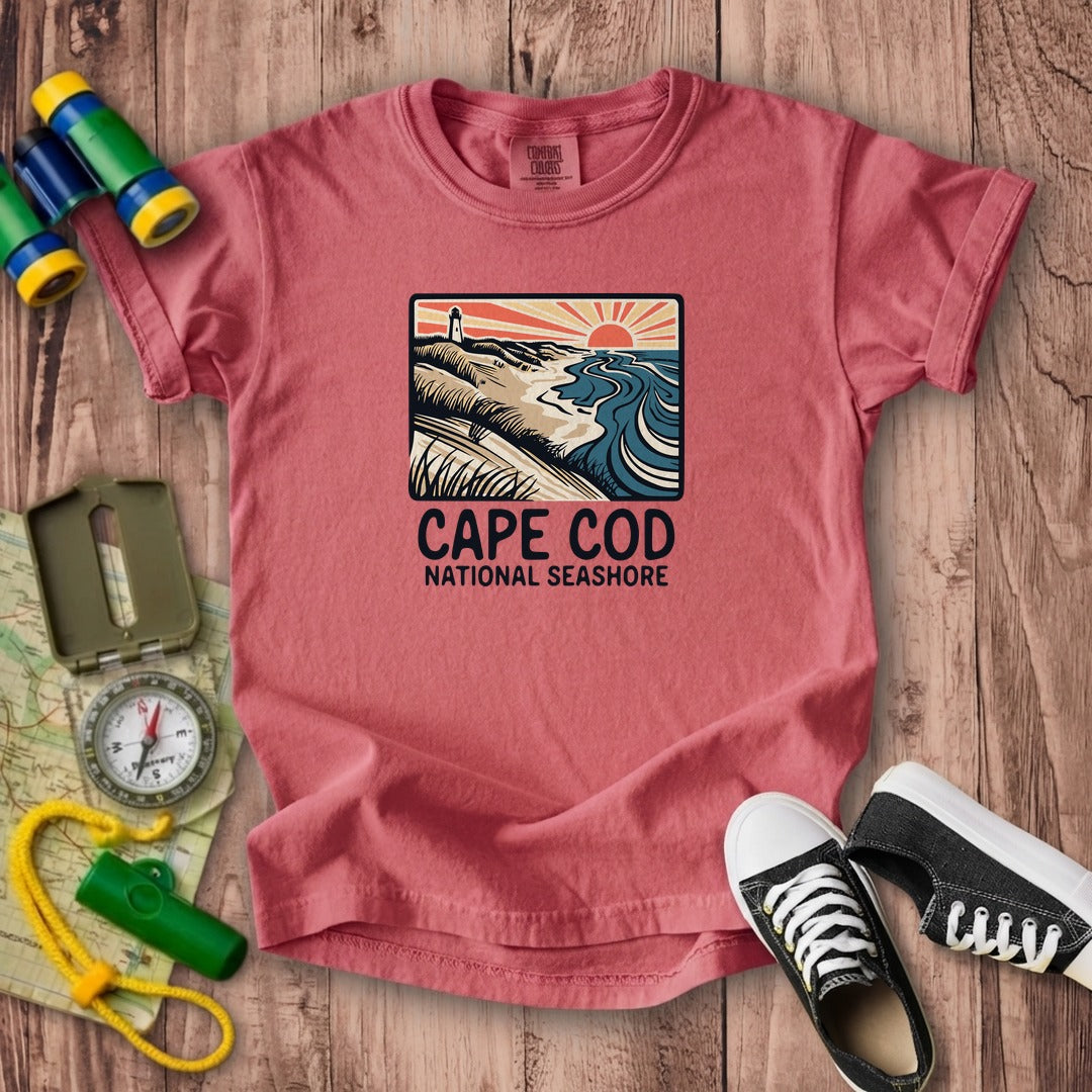 Cape Cod National Seashore Kids Cotton T-Shirt