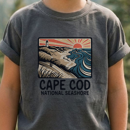 Cape Cod National Seashore Kids Cotton T-Shirt