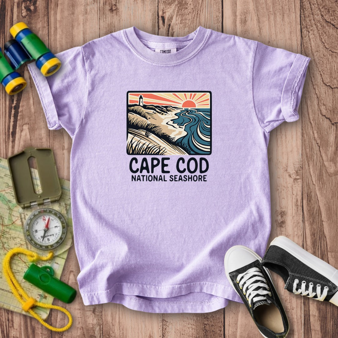 Cape Cod National Seashore Kids Cotton T-Shirt