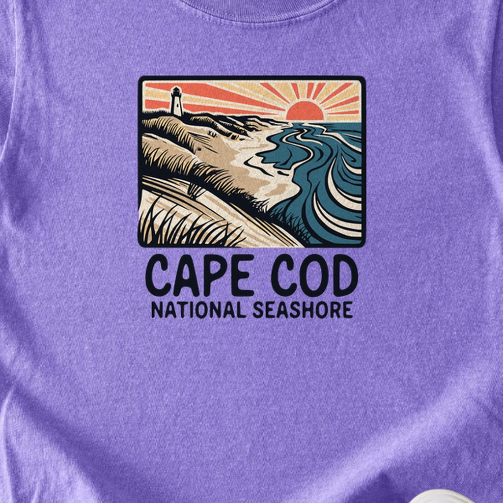 Cape Cod National Seashore Kids Cotton T-Shirt