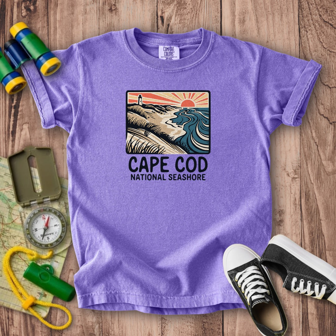 Cape Cod National Seashore Kids Cotton T-Shirt