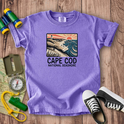Cape Cod National Seashore Kids Cotton T-Shirt