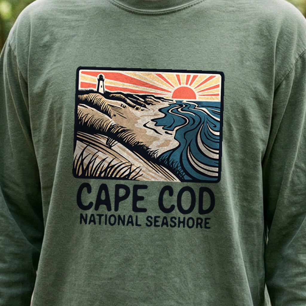 Cape Cod National Seashore Cotton Long Sleeve