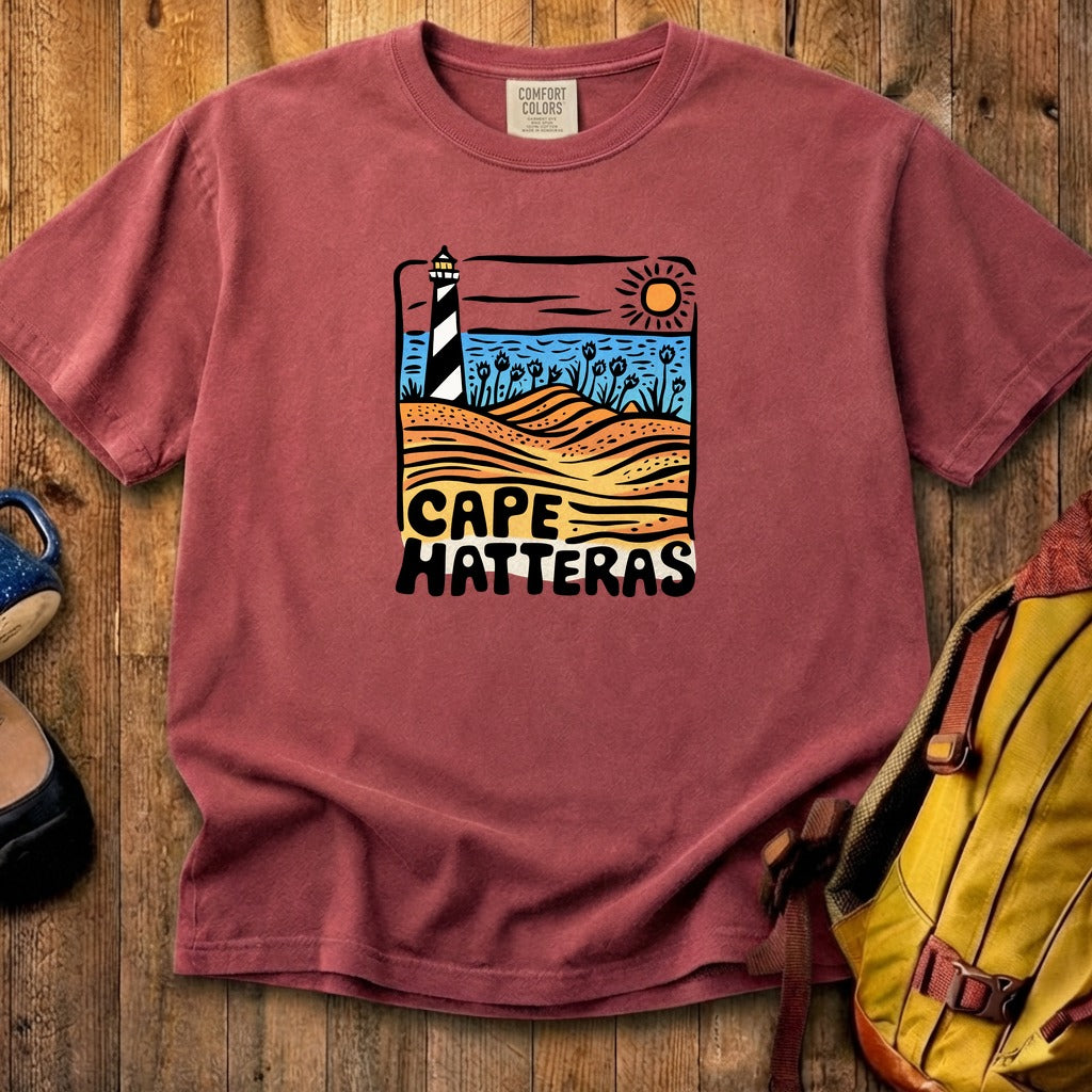 Cape Hatteras National Seashore Cotton T-Shirt