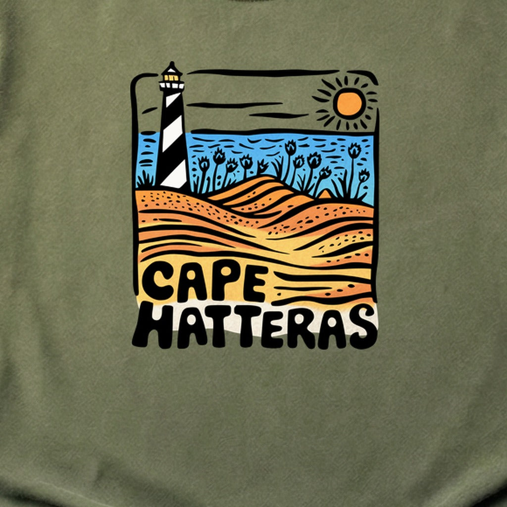 Cape Hatteras National Seashore Cotton T-Shirt