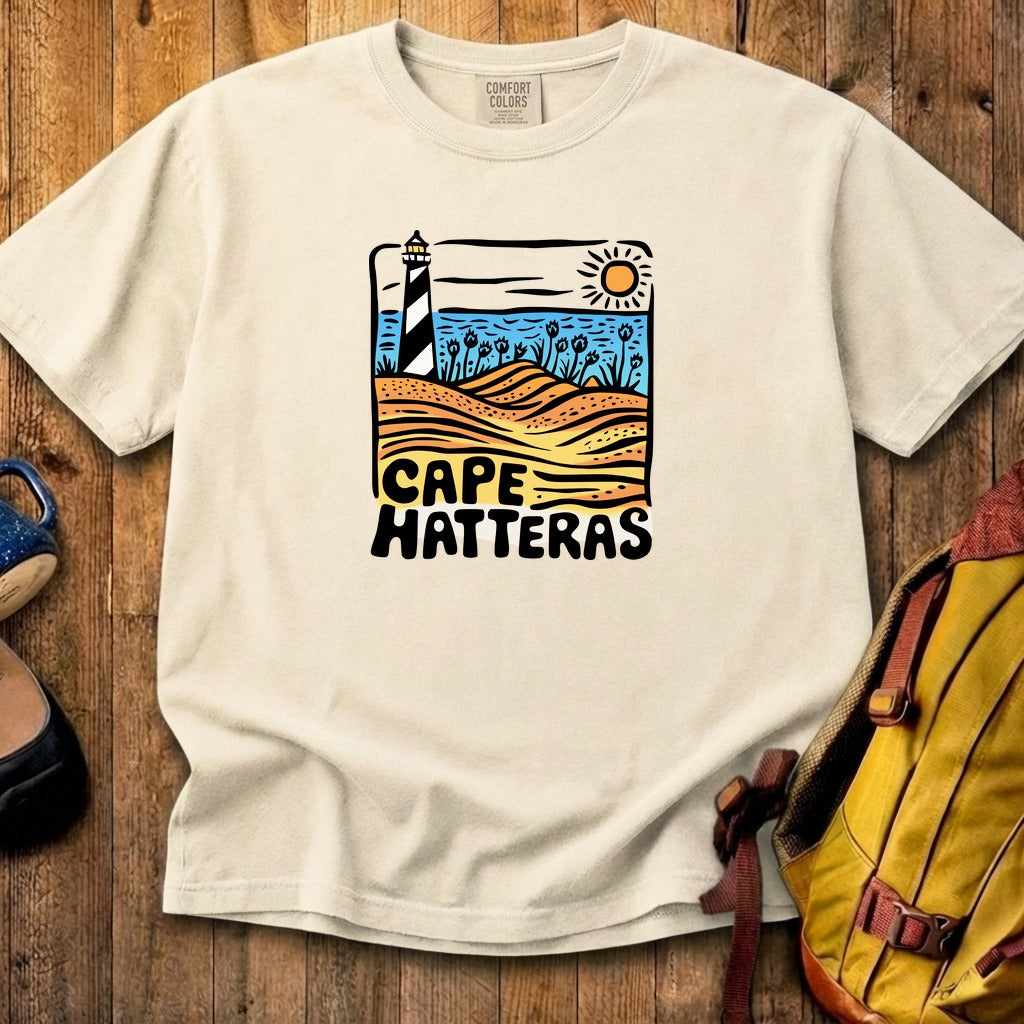 Cape Hatteras National Seashore Cotton T-Shirt