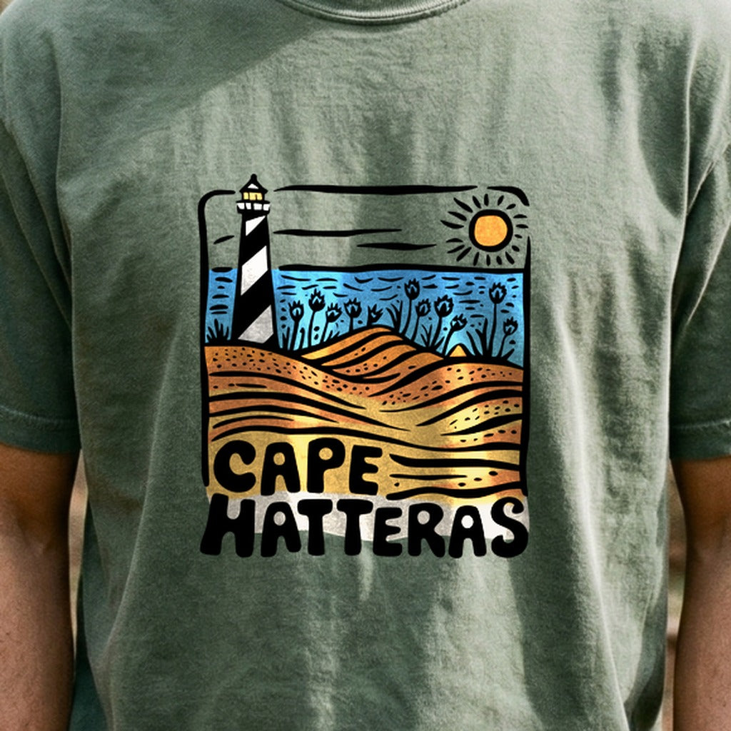 Cape Hatteras National Seashore Cotton T-Shirt
