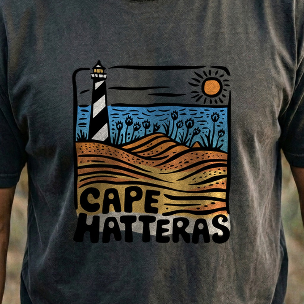 Cape Hatteras National Seashore Cotton T-Shirt