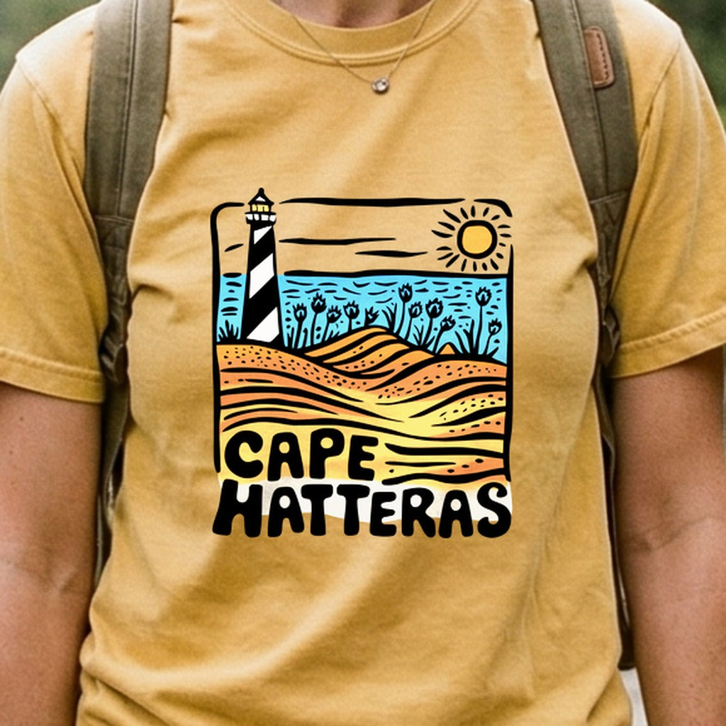 Cape Hatteras National Seashore Cotton T-Shirt