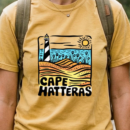 Cape Hatteras National Seashore Cotton T-Shirt
