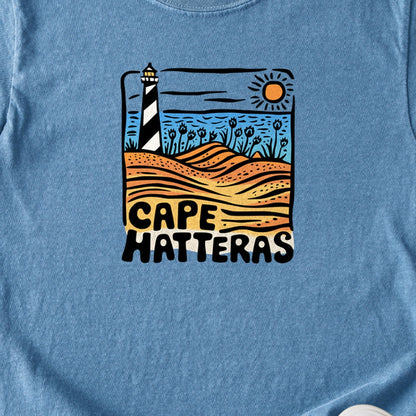 Cape Hatteras National Seashore Kids Cotton T-Shirt