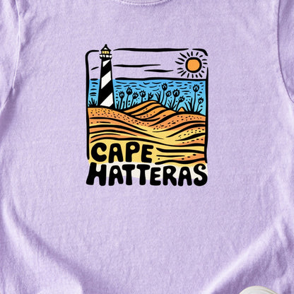 Cape Hatteras National Seashore Kids Cotton T-Shirt