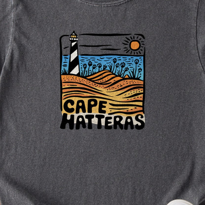 Cape Hatteras National Seashore Kids Cotton T-Shirt
