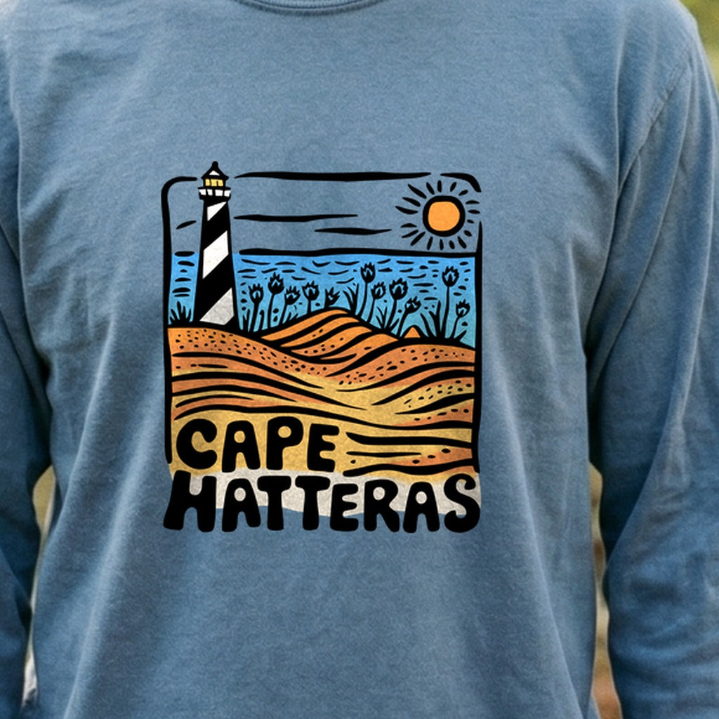 Cape Hatteras National Seashore Cotton Long Sleeve