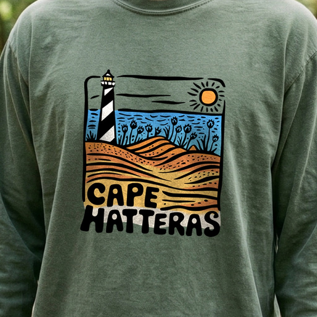 Cape Hatteras National Seashore Cotton Long Sleeve