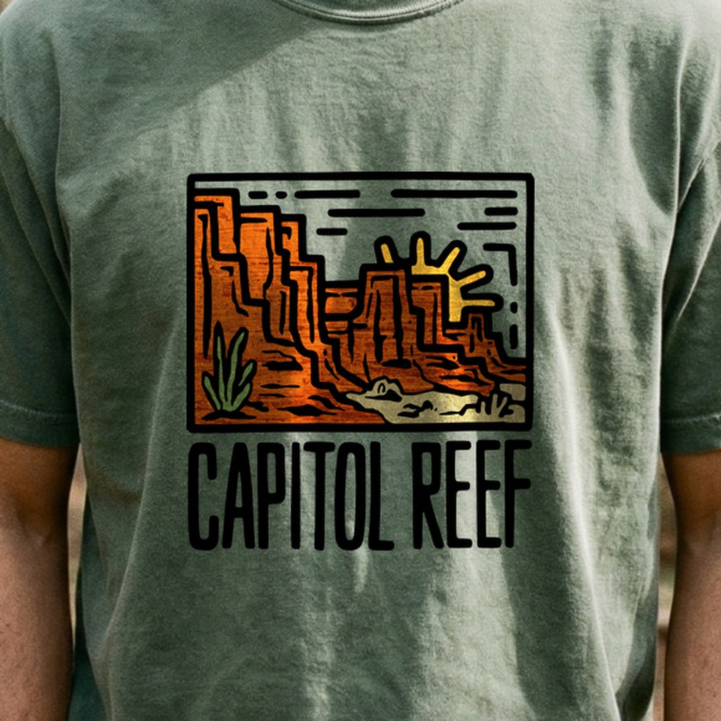 Capitol Reef National Park Cotton T-Shirt