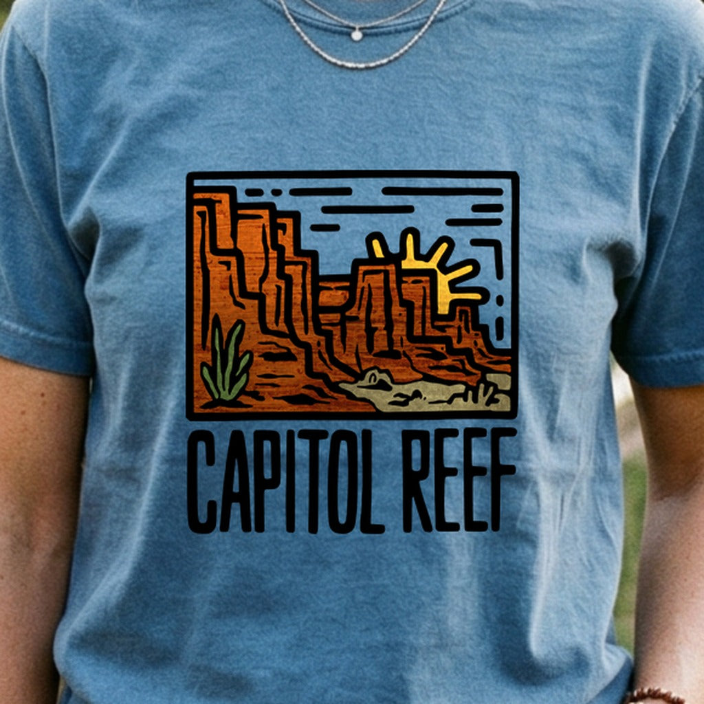 Capitol Reef National Park Cotton T-Shirt