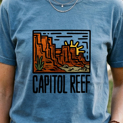 Capitol Reef National Park Cotton T-Shirt