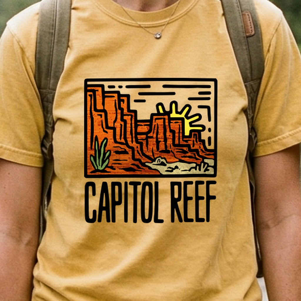 Capitol Reef National Park Cotton T-Shirt