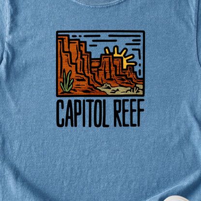 Capitol Reef National Park Kids Cotton T-Shirt