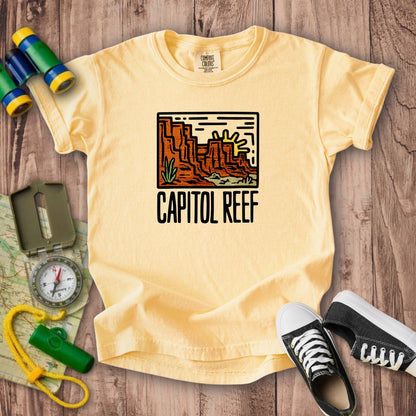 Capitol Reef National Park Kids Cotton T-Shirt