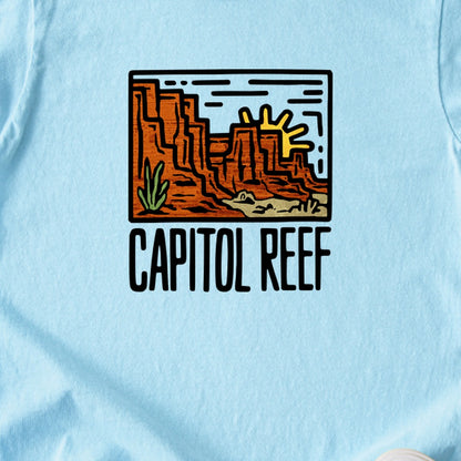 Capitol Reef National Park Kids Cotton T-Shirt