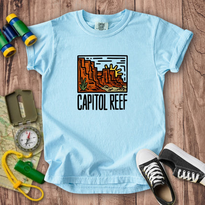 Capitol Reef National Park Kids Cotton T-Shirt
