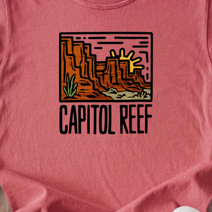 Capitol Reef National Park Kids Cotton T-Shirt